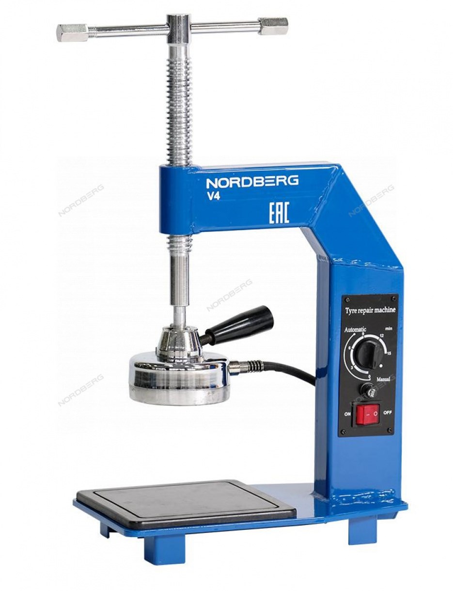 NORDBERG ВУЛКАНИЗАТОР V4 настольный с 1м нагревательным элементом
